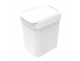 Lixeira 2,5 litros Branca 12X16X18cm Soprano