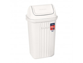 Lixeira Basculante 10,0 litros Bege Sanremo Atlas