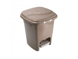 Lixeira com Pedal 15 litros Quadrada Fendi Plasvale