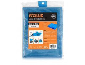 Lona De Polietileno Azul 3X2 Foxlux