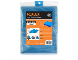 Lona de Polietileno Azul 6X5 Foxlux