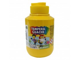 Tempera Guache 250ml Amarelo Ouro Acrilex