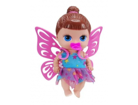 Brinquedo Boneca Babys Collection Mini Fada Morena Super Toys