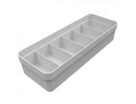 Organizador Colmeia Logic Ou Martiplast GD 35x12,5x7,5cm Branco OL950