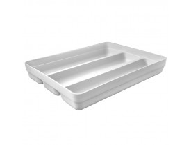 Organizador Utensílios Logic Branco Ou Martiplast