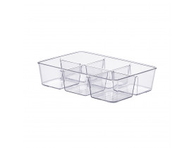 Organizador Diamond 18X25cm com Divisória Cristal Paramount