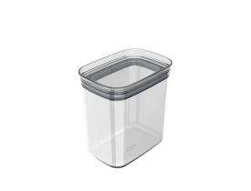 Pote Organizador Hermético Block Retangular 1,5 litros Natural Ou Martiplast