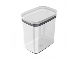 Organizador Hermético Block Retangular 1,5 litros Branco Ou Martiplast