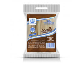 Palito para Sorvete de Madeira com 100 unidades Theoto