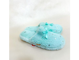 Pantufa Azul Tiffany Feminina Adulto Stuf