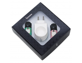 Kit Presente Aromatizador Elétrico Origjnal Peônia Garden e Breeze Via Aroma