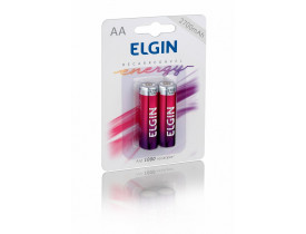 Pilha Recarregável AA 2500mAh Elgin