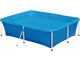 Piscina Retangular 2000 litros com Estrutura de Aço Mor 211x164x58cm 1004