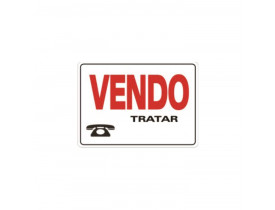 Placa Sinalização Vendo Conex