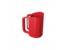 Porta Óleo Plástico Vermelho Plasútil