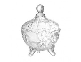 Potiche com Pé de Cristal Fruit Lyor