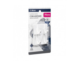 Gancho Adesivo 4 Peças 0,3Kg Primafer