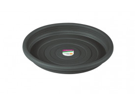 Prato Redondo Floreira 10cm Cinza Primafer