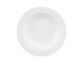 Prato Fundo com Aba Branco Oxford