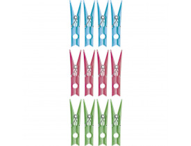 Prendedor Maxi 12 Peças Mor 8,5x2x1cm 6062