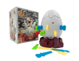 Jogo Pula Dino Com 18 Peças Zein