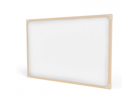 Quadro Branco 60x90cm Moldura de Madeira Stalo