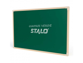 Quadro Escolar Verde 40x60cm Moldura de Madeira Stalo