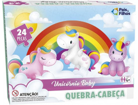Quebra-cabeça 24 peças Unicórnio Baby | Pais & Filhos