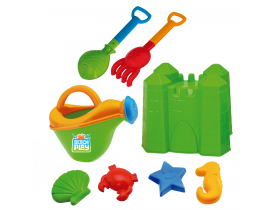 Kit Castelo com Regador Beach Play Usual Brinquedos