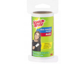 Refil Rolo Adesivo Tira Pêlos Scotch Brite 3M