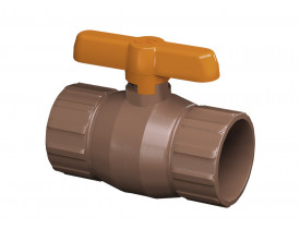 Registro de Esfera Soldável Compacto 25mm Marrom Krona