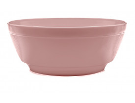 Saladeira Luna 1,8L Ou Martiplast 20x20x8cm Rosa Quartzo SL220