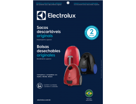 Saco para Aspirador de Pó 3 unidades Descartável SBENA Electrolux