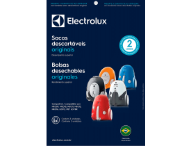 Saco para Aspirador de Pó 3 unidades Descartável SBENE Electrolux