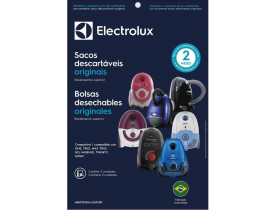 Saco para Aspirador de Pó 3 unidades Descartável SBEON Electrolux