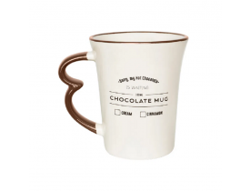 Caneca Easy 330ml Chocolate Mug Oxford 9x9x10,5cm