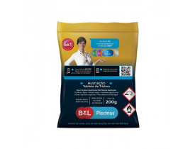 Cloro Tablete Multiação 200g Bel Piscinas