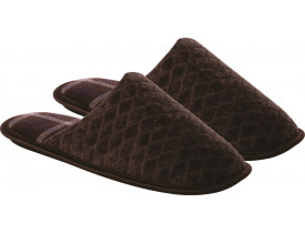 Chinelo Pantufa Adulto Masculino Marrom Stuf