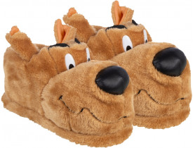 Chinelo Pantufa Juvenil Cachorro Estilo Scooby Doo Stuf