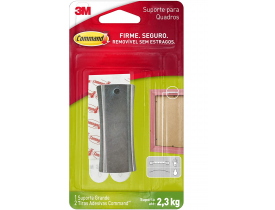 Suporte Adesivo para Quadros Command 3M