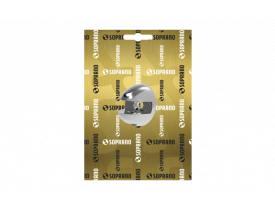 Suporte Pitão para Vidro 8mm Cromado com 2 Peças Soprano