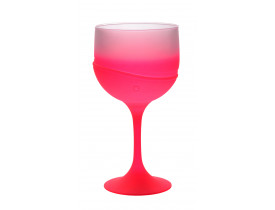 Taça Drink Neon 500ml Rosa Inusi
