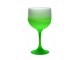 Taça Drink Neon 500ml Verde Inusi