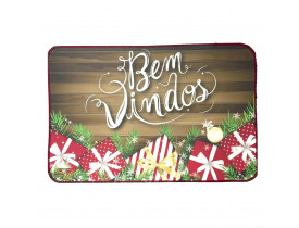 Tapete de Porta de Entrada 40X60cm Natalino Panosul Sortido