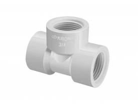 Te Roscável 1/2'' Branco Krona