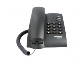 Telefone com Fio Pleno Preto Intelbras