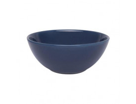 Tigela de Cerâmica Pequena 16cm 600ml Azul Oxford