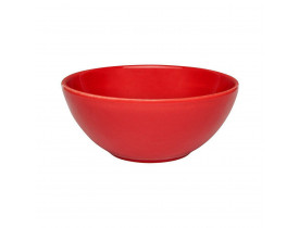 Tigela de Cerâmica Pequena 16cm 600ml Vermelho Oxford