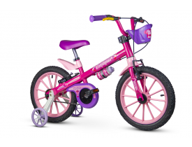 Bicicleta Infantil Top Girls Nathor Aro 16 Rosa