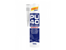 Selante de Poliuretano PU40 Branco 400g Mundial Prime